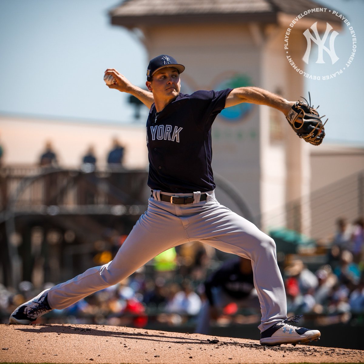 NYYPlayerDev's tweet photo. Congrats to RHP Hayden Wesneski and SS Anthony Volpe on being named winners of the 2021 Kevin Lawn Award as the Yankees’ minor league “Pitcher of the Year” and “Position Player of the Year." 

@HWEZ02 &amp; @Volpe_Anthony 🏆👏 https://t.co/Fdn30O6v5k