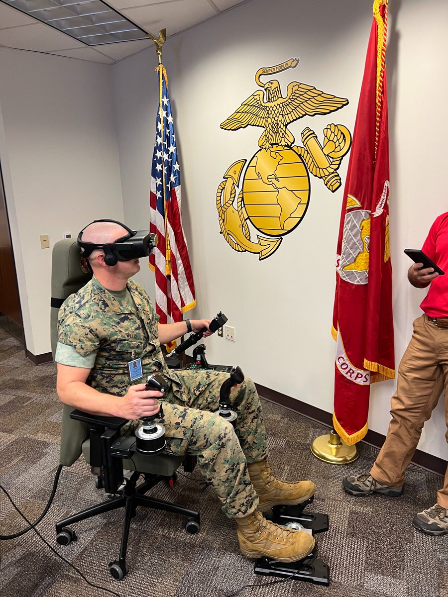 SimiGon is pleased to announce successful deliveries of its Reconfigurable VR Simulators to the United States Marine Corps Recruiting Command (USMCRC).

Click here to read the full press release - bit.ly/3uCm9cc
