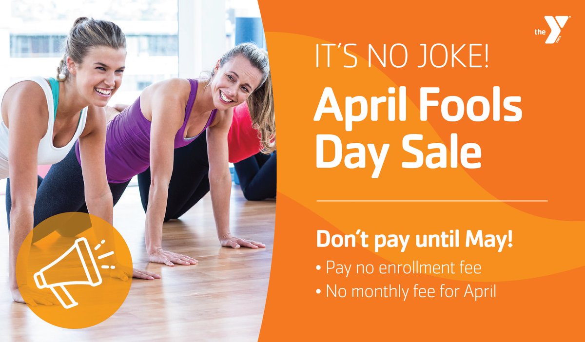 I wish I looked as happy as these two while planking. Nonetheless, the @ymcacassclay has another great offer - join this Friday pay NO enrollment fee until May!