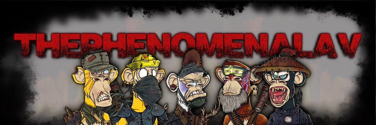 Custom #AApes banner by 💥 <a href="/JillianValentin/">JillianValentin</a> 💥My Fab 5 is 🔥 <a href="/Fityeth/">fity.eth</a> @AApeCommunity <a href="/AAPEQueens/">Apocalyptic Queen Apes 👑🦍</a> <a href="/apocalypticapes/">Apocalyptic Apes | 🦍</a> #nft #degen #BAYC #MAYC #APE