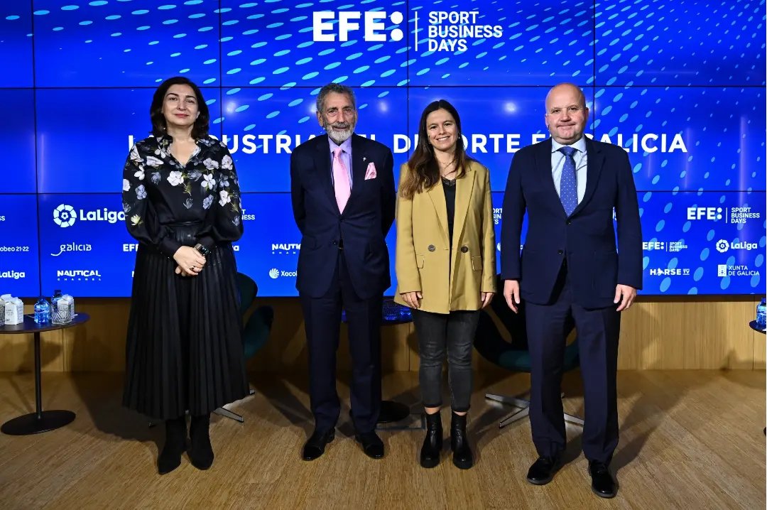 sofiatoropp's tweet image. Esta mañana en el IV Foro #EFESportBusinessDays "La Industria del Deporte en Galicia" charlamos sobre el @Cluster_deporte y la importancia que tiene el deporte en el desarrollo económico de Galicia
@EfEsbd @EFEnoticias @LaLiga 

#sportbusiness #industriadeporte
#deportegalego