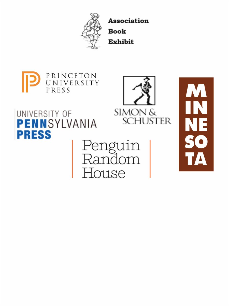 BookExhibit's tweet image. #UAA2022 @UAAnews
@PrincetonUPress @simonschuster @Penguinrandom @UniversityofPennsylvaniaPress @UMinnPress

LAST CALL TO REGISTER -
Registration Link - conta.cc/3qbwjyW
Announcement Link - conta.cc/3BXqBW9