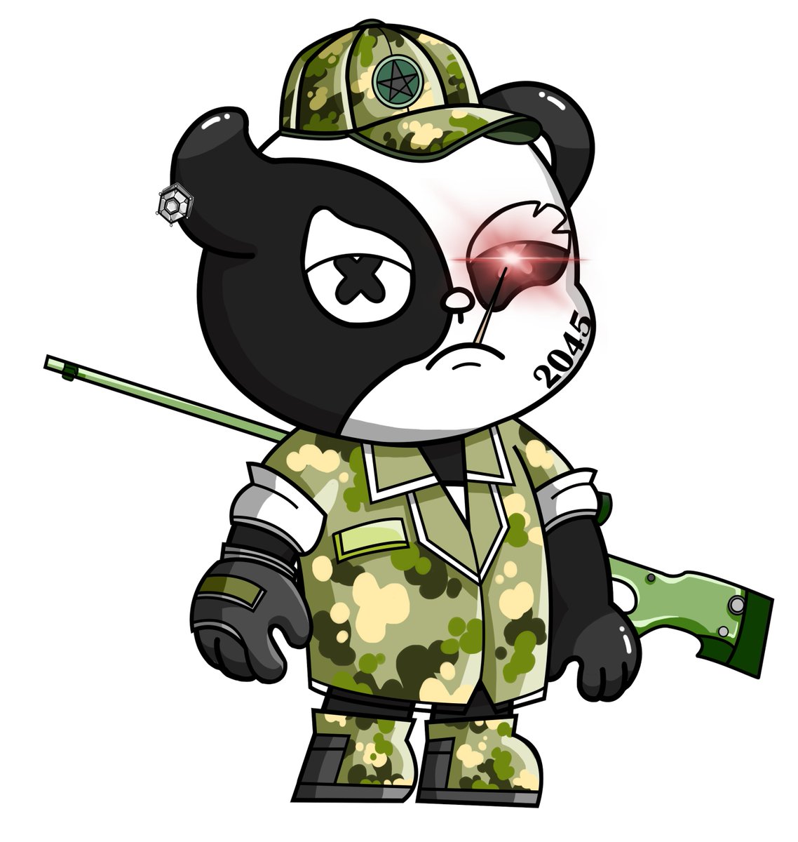 Retro Panda 2045 tweet media