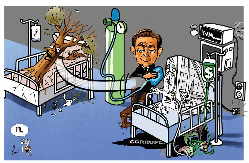 prensacom's tweet photo. #Panamá, ¡Buenos días! Esta es la #caricatura de Lowis @LowisRodriguez  para #LaPrensaSecuestrada @prensacom de hoy. Usted, ¿Qué opina? ¿Qué título le pondría?
Vea todas las caricaturas de Lowis en https://t.co/xsBgFsLcF6 https://t.co/qlY7E58q2Z