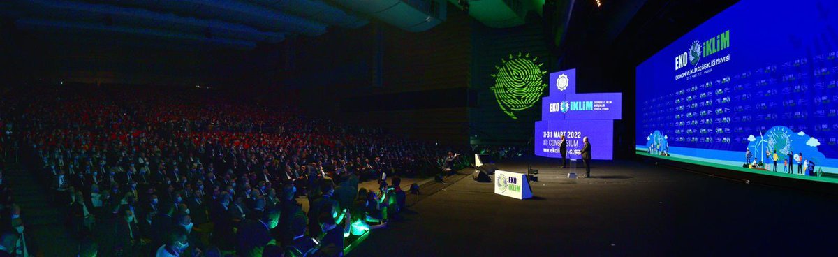 halilibrahimy_'s tweet photo. #EkoİklimZirvesi başlangıçlar kenti Ankara’da beklendiği gibi tarihi bir kalabalıkla, aynı anda 10 salonda ATO Congresium’da başladı.

@eko_iklim https://t.co/iFeCcsnyR7