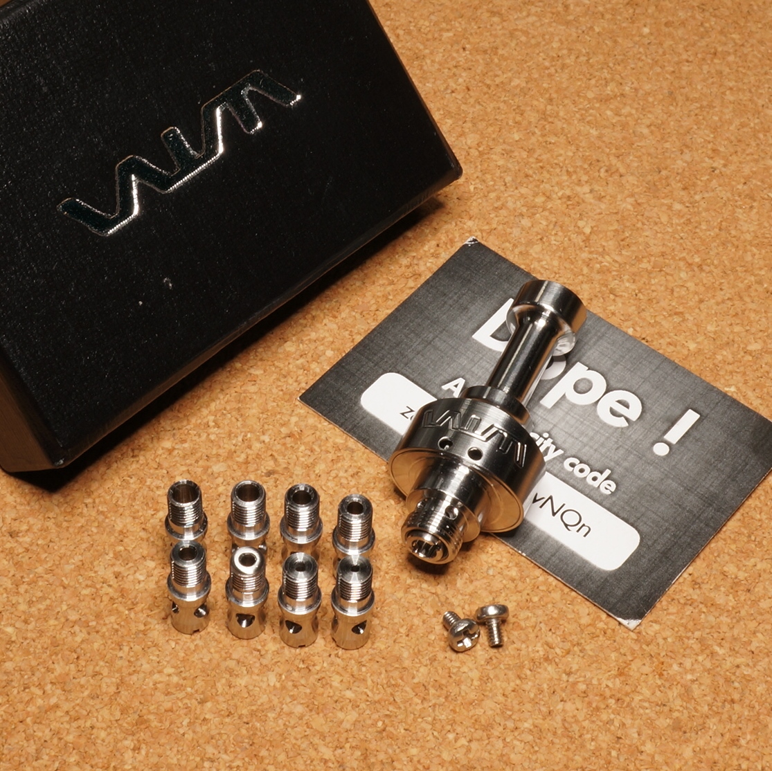 VAlphaline's tweet photo. VWM|Dope RBA 緊急入荷!国内外で入手困難の激レアアイテム。コンデションは極微細な使用感程度の非常に良好な状態となりますので、ご興味ございましたら是非お見逃し無く!😍😍😍 DM大歓迎 #VapeWareMods #VWM #Dope #RBA #Boro #BilletBox #BB #Derlo #Vape #vape好きな人と繋がりたい #vape放出 https://t.co/N2Q60i6GE2