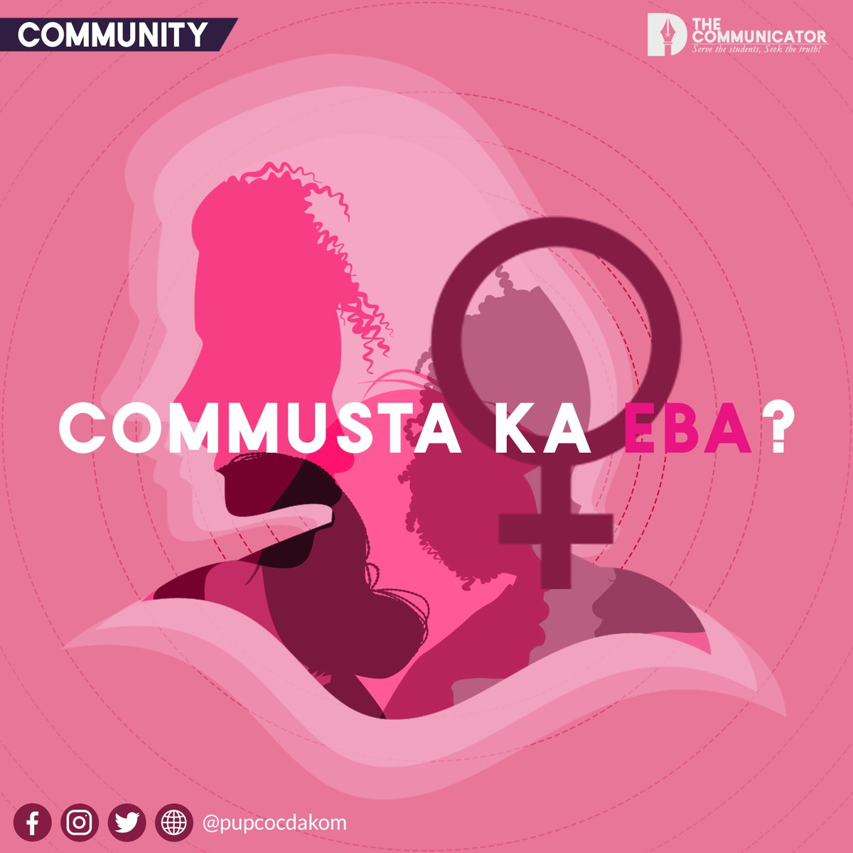 pupcocdakom's tweet photo. PHOTO STATEMENTS | COMMUSTA KA EBA 

Community Editor: @maxine_dakom 
Contributor: @aira_dakom
Graphics: Kayceline A. Alfonso

Read the full article on our Facebook page: https://t.co/8LFMS5WDa3 https://t.co/VNs4BLmOSt