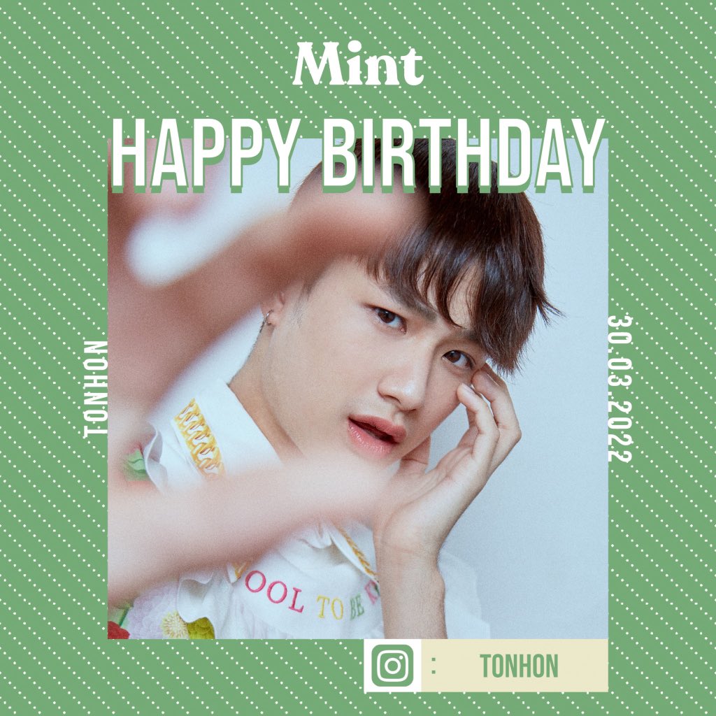 mintmag_th's tweet photo. #TONHON23rd_BDAY 🥳🎂 สุขสันต์วันเกิด ‘ตน ต้นหน’ ขอให้วันเกิดปีนี้ตนมีความสุขมากๆ มีผลงานปังๆออกมาให้ได้ติดตามเยอะๆเลยน้า แฟนๆมาร่วมอวยพรให้หนุ่มตนกันเถอะ 💚 @Tonhonth
#MintMagTH https://t.co/Md9peUpNY0