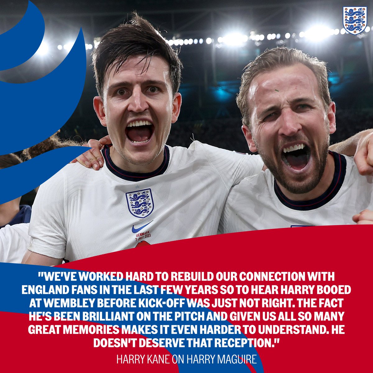 England's tweet image. ❤️ @HarryMaguire93