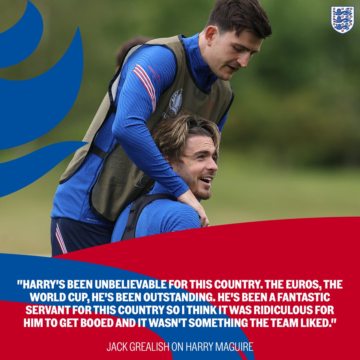 England's tweet image. ❤️ @HarryMaguire93