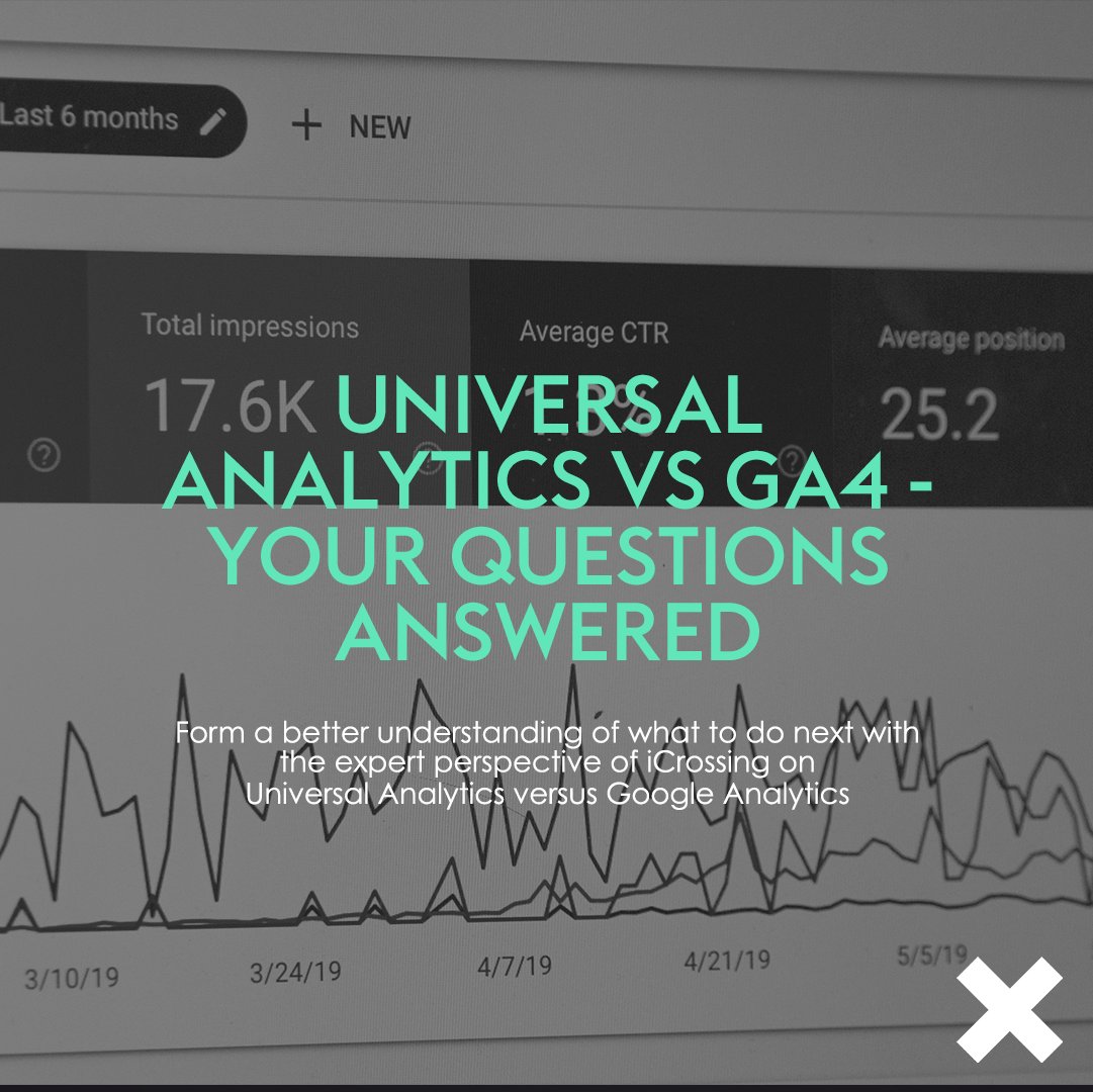 icrossing_uk's tweet photo. Concerned about what #Google’s termination of Universal Analytics means for you? 🤔 

Our expert Data &amp; Analytics Consultant, @RRobertson96, has answered your questions on #UniversalAnalytics vs. #GA4 to help you know what to do next below 👇 
https://t.co/008Z37QaR1 https://t.co/kTZXZF2cnz