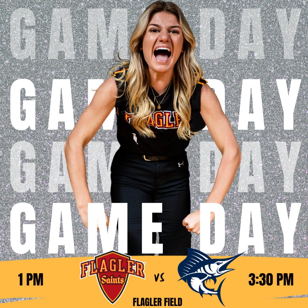 FlaglerSports's tweet photo. Back at it 🗣
🆚PBA
⏰1/3:30 p.m.
📍St. Augustine, Fla.
📊https://t.co/TmMYcDVWw1
🎥https://t.co/sbI1LpWD8M
#GoSaints x @FlaglerSoftball https://t.co/AgRzXdAhFH