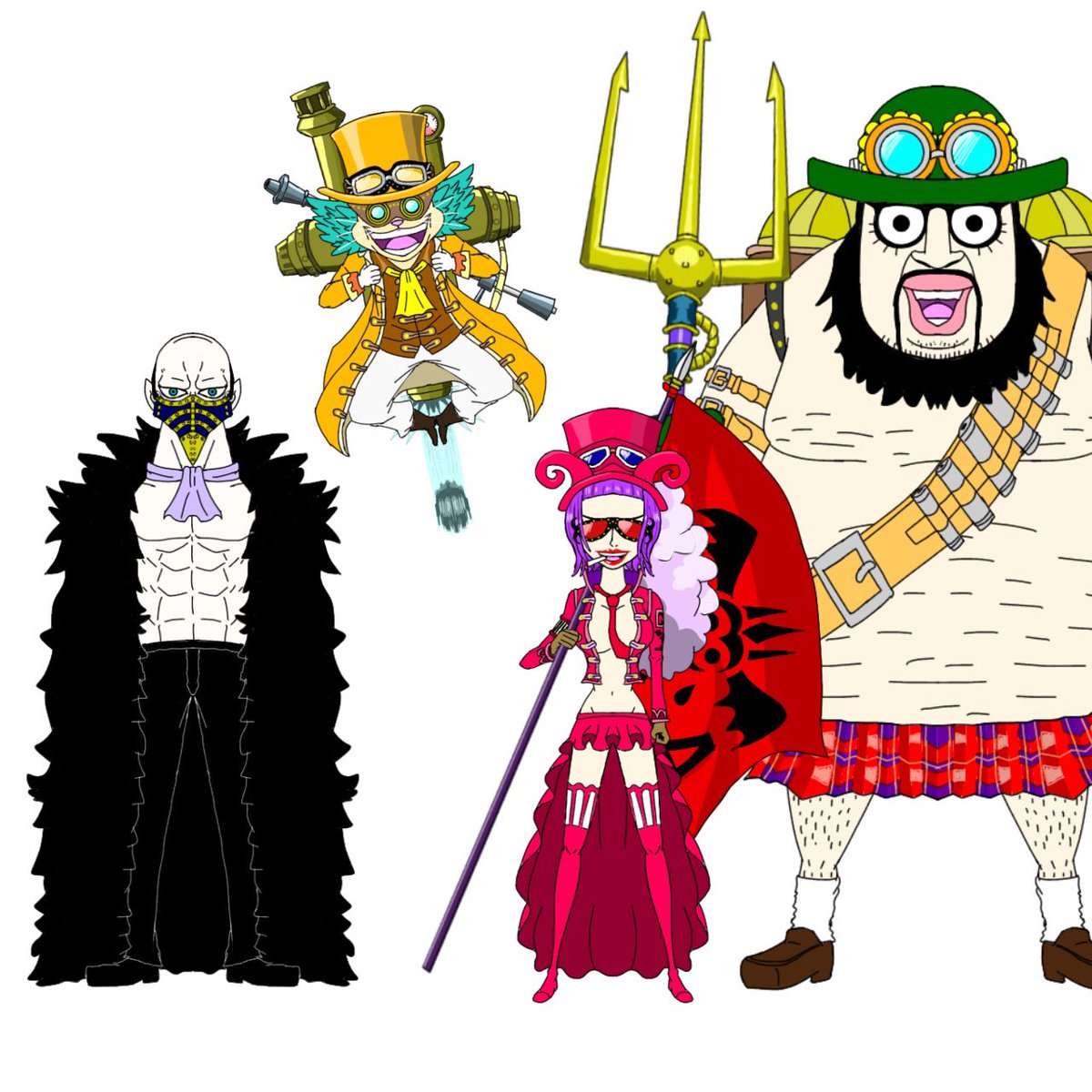 ベロベティ カラス 革命軍 ワンピース リンドバーグ モーリー 海外 フィギュア Www Obelele Lt