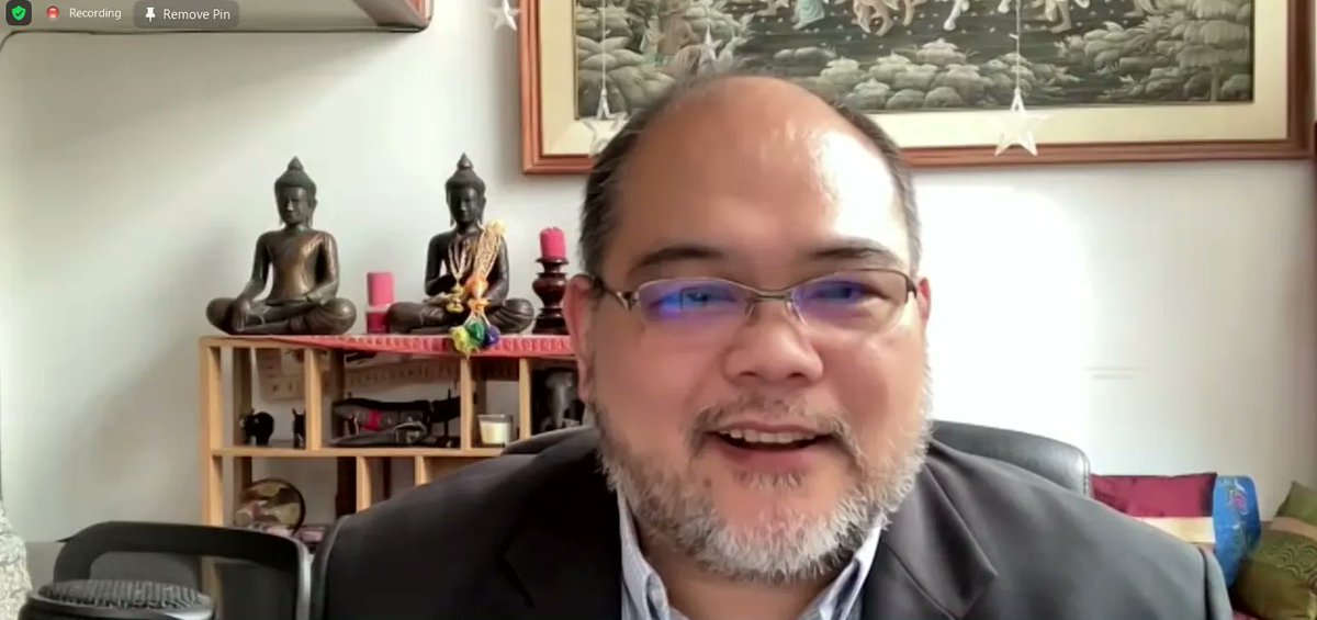 PeerSouthAsia's tweet photo. Mr. John Abo, Chief of Party, PEER highlighted the development process of the #HOPE E-Learning course. "E-learning solves the issue of unavailability of doctors to take the physical course and offers additional information which can be augmented with physical training," he added. https://t.co/47b8k7LN2J