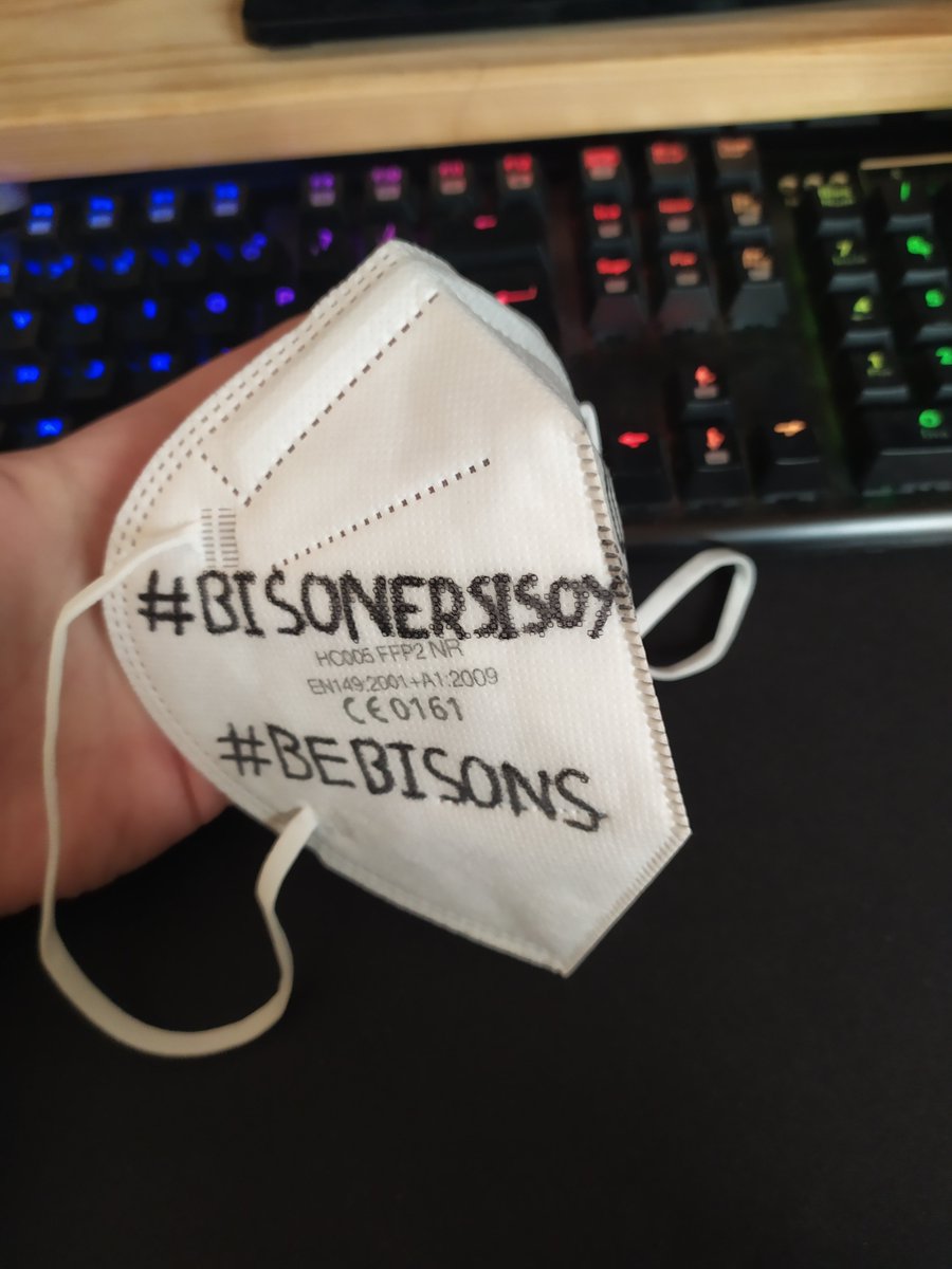 CarAlvRui's tweet photo. Estamos listos para esta tarde #BeBisons @BISONSECLUB https://t.co/64rPWXCHjd