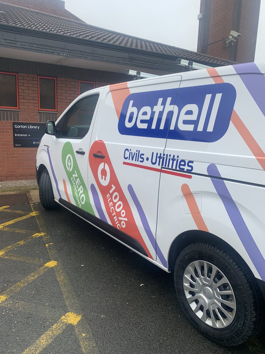 bethellgroup's tweet photo. As part of our social value commitments with @ManCityCouncil, our electric van is on the road today delivering books to local primary schools on behalf of #ReadMCR ๐
#lifeatbethell
#communityday https://t.co/WemiUnTz01