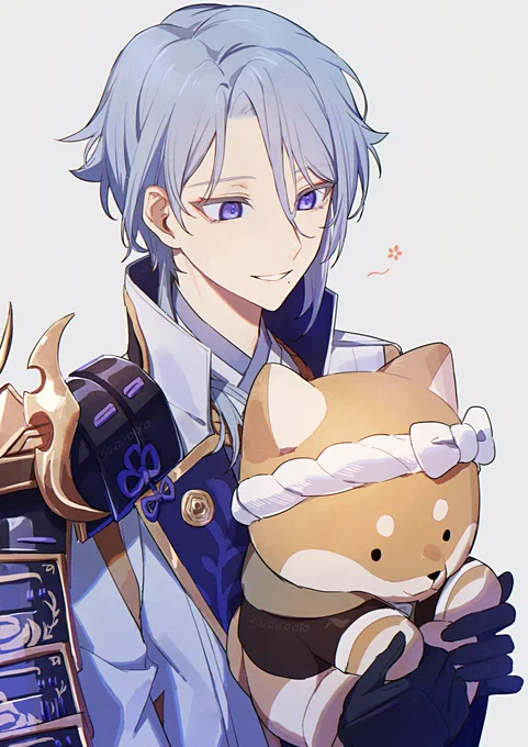 #原神  #Gensinimpact

太郎丸ぬいと綾人さん…… 