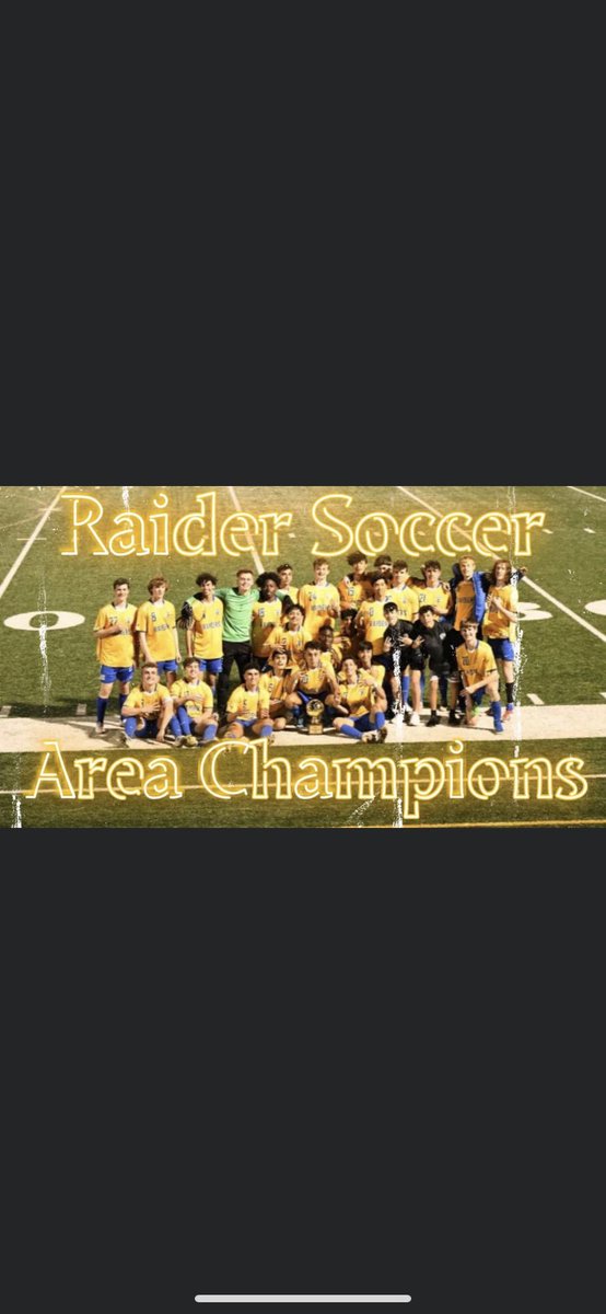 SHSRaiderSoccer's tweet image. 🚨💥 RAIDERS WIN 🚨💥
Making school history with our 1st Area Championship. What a glorious night. Much love to all our fans! @Landonmdlp7 scores to tie it 1-1 &amp;amp; @_nashaziz with the game winner! Assist Henry H. #D2W #BELIEVE #RaidersRise @LethalSoccer @SunnyvaleISD @tascosoccer
