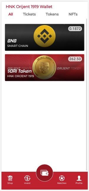 OrijentToken's tweet photo. Preview of the wallet in our Fan App 😉 Investments coming soon to the app $ORI #oritoken #alwaysforward #binance https://t.co/NgpaowXATQ