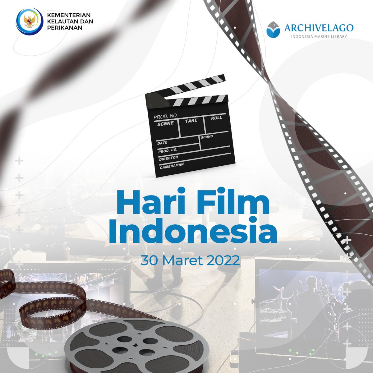 PERPUSKKP's tweet photo. Selamat Hari Film Nasional 2022! 🎬🎥

Semoga industri film Indonesia  berkembang dengan memberikan karya yang terbaik sehingga dapat menyajikan film  berkualitas✨

Jangan lupa juga tonton video dokumenter dan/atau web series #NeptuneTV di Youtube @kkpgoid ya bestie! https://t.co/d9QcWW9XUY