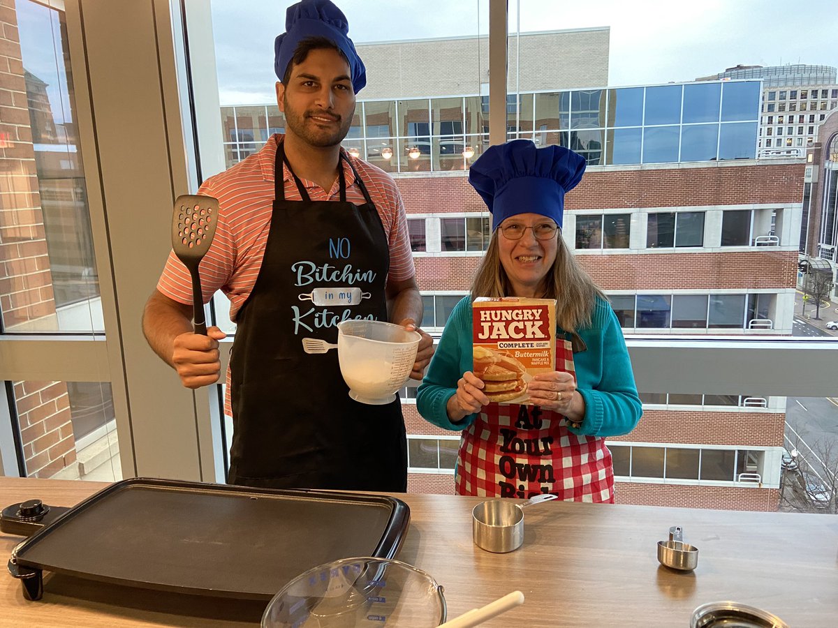 This is how <a href="/BluVector/">BluVector, A Comcast Company</a> does an all-hands breakfast!