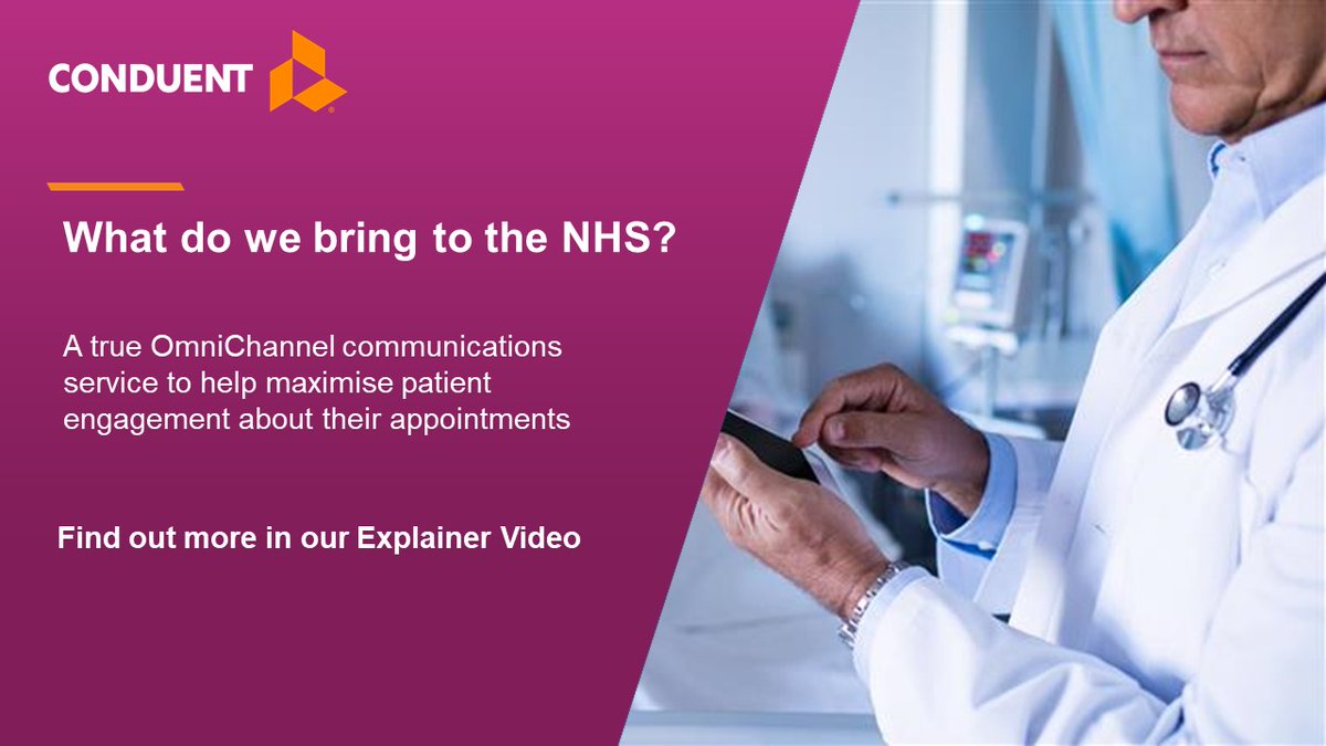 CDNTHealthUK's tweet photo. Watch our new Explainer Video!
https://t.co/v8sSOghZS7
@CDNTHealthUK's new #omnichannel  communications service for the #NHS, helping to maximise #patientengagement around appointments!
#digitalfirst #digitalhealth #patientcomms #patientexperience

https://t.co/9LSIALJ8jy https://t.co/UejQqmn7vC