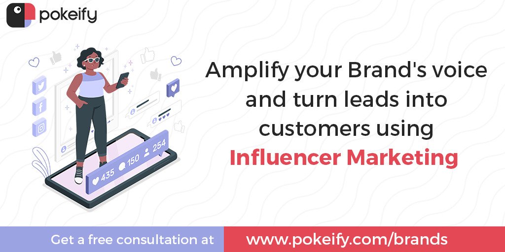 pokeify's tweet photo. Influencer marketing is all about collaborating with the right influencers so that your target audience finds the content relatable, real, and useful. Get a free consultation at https://t.co/vCpkLTpPFz 
#influencermarketing #influencercommunity #pokeify #influencercampaigns https://t.co/u2RC3MvEqz