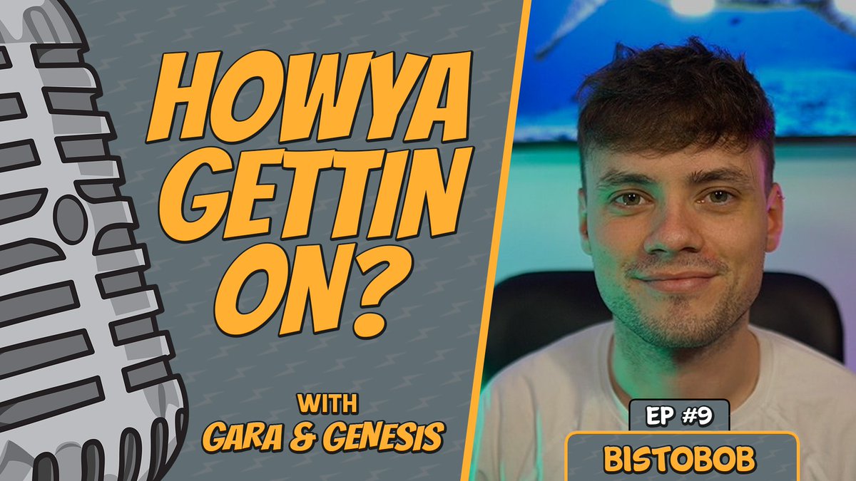 HowyaPodcast's tweet image. 🚨EPISODE 9🚨

The podcast is BACK!😍

Tomorrow night, we chat to @BistoBob! 🇮🇪

One of the most enthusiastic Irish streamers joins us for a chat!💪

See you tomorrow at 10pm!👍