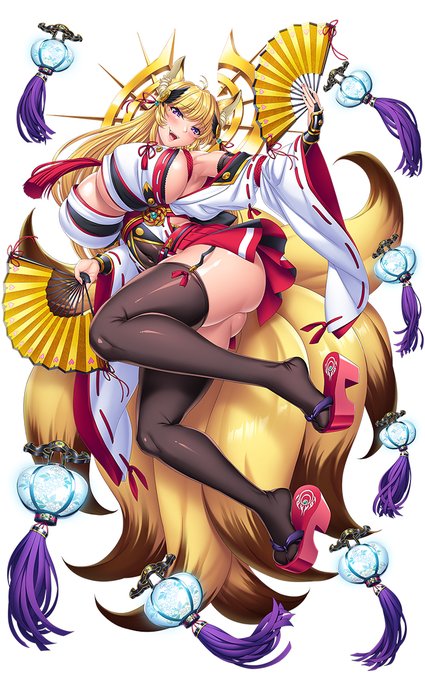 【対魔忍RPGX】3/31 16:00より新イベント開催!
https://t.co/WpEF4QJ5Hu…

ふうま小太郎が一騎打ち!?
マップイベント『ヨミハラ大応援チアバトル』開催!!
イベント報酬SRキャラは西條サトル先生謹製、玉藻 第3弾が登場!!
イベントストーリー:笹山逸刀斎/飯田和彦
シナリオ:飯田和彦 