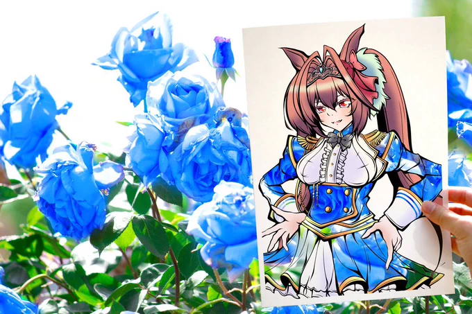 #今月描いた絵を晒そう
今月は2枚+描き途中とかラクガキがちょこちょこ。最近描き途中のものがめっちゃ増えてるので来月はもっと完成させます💪 