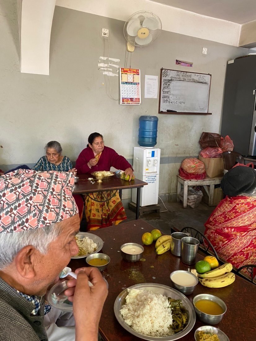 beccaraai's tweet photo. Today, me and my Nepalese ARMYs donated to the Old Age Home in Nepal on behalf of Min Yoongi and Jung Hoseok’s Birthday ! We dedicated their birthdays by giving food and medication for them! Me and Nepalese ARMYs will keep doing this because BTS have taught us to help people out! https://t.co/RjkIQVm4Hn