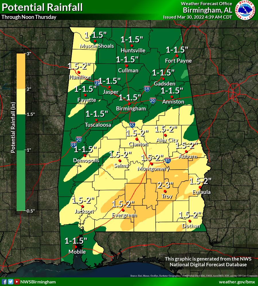 Prepare now for severe weather, the greatest concern will be damaging winds up to 80 this afternoon and overnight as a line of storms races east across the area. Expected impacts include tree damage, power outages and unsecured objects being blown around.