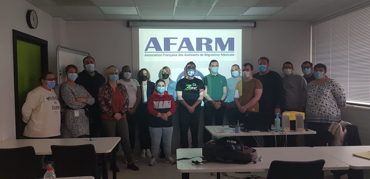 AFARM_SAMU's tweet photo. [ Présentation AFARM  - CFARM de Strasbourg ] #SAMU67 #CFARM 

Ce matin, notre secrétaire s'est rendue dans les locaux du CFARM de Strasbourg afin de présenter notre association, ses avancées et ses projets. L'occasion de rencontrer les étudiants ARM. Merci à Myriam 😉 https://t.co/4BdQPKD0Zf