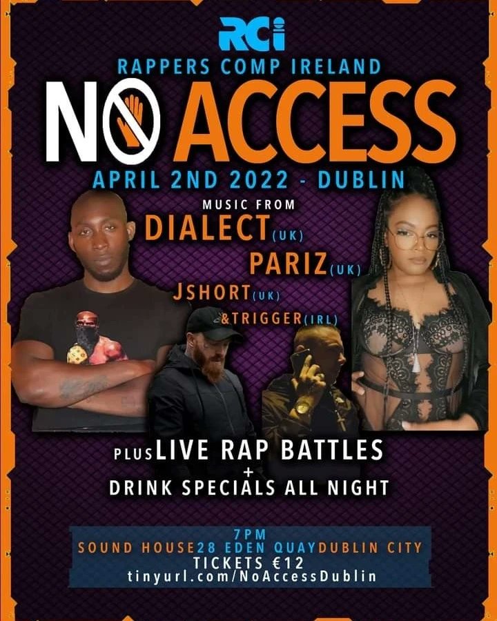 MsIrishHipHop's tweet photo. It's happening Saturday In Dublin City ! https://t.co/80yQrZkZg7