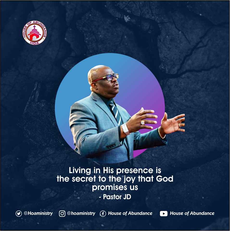 hoachurchtx's tweet photo. Living in His presence is the secret to the joy that God promise us.

#HouseofAbundance 
#PastorJD https://t.co/C01HpLvdRp