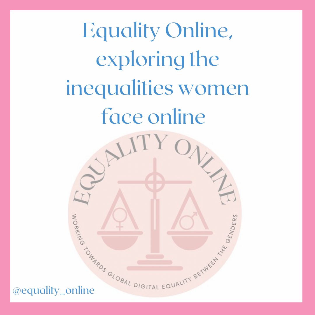 equality_online's tweet image. We are Equality Online! This thread explores the harassment women face online. We’ll be looking at what this looks like, how it affects people offline, how to seek help, &amp;amp; case studies, including #incels @ExeterComms #ExeterCommsTwitterConference2022 #DigitalInequality 1/8