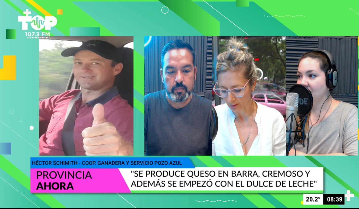 #Ganadería Con el fin de diversificar la producción, en Pozo Azul apuestan a la elaboración de "queso en barra, queso cremoso y dulce de leche" sostuvo Héctor Schimith, pte de la Cooperativa Ganadera y de Servicio.
#LT17Noticias 🔗radiolt17.com