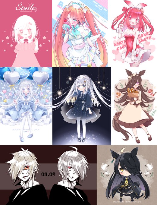#今月描いた絵を晒そう 