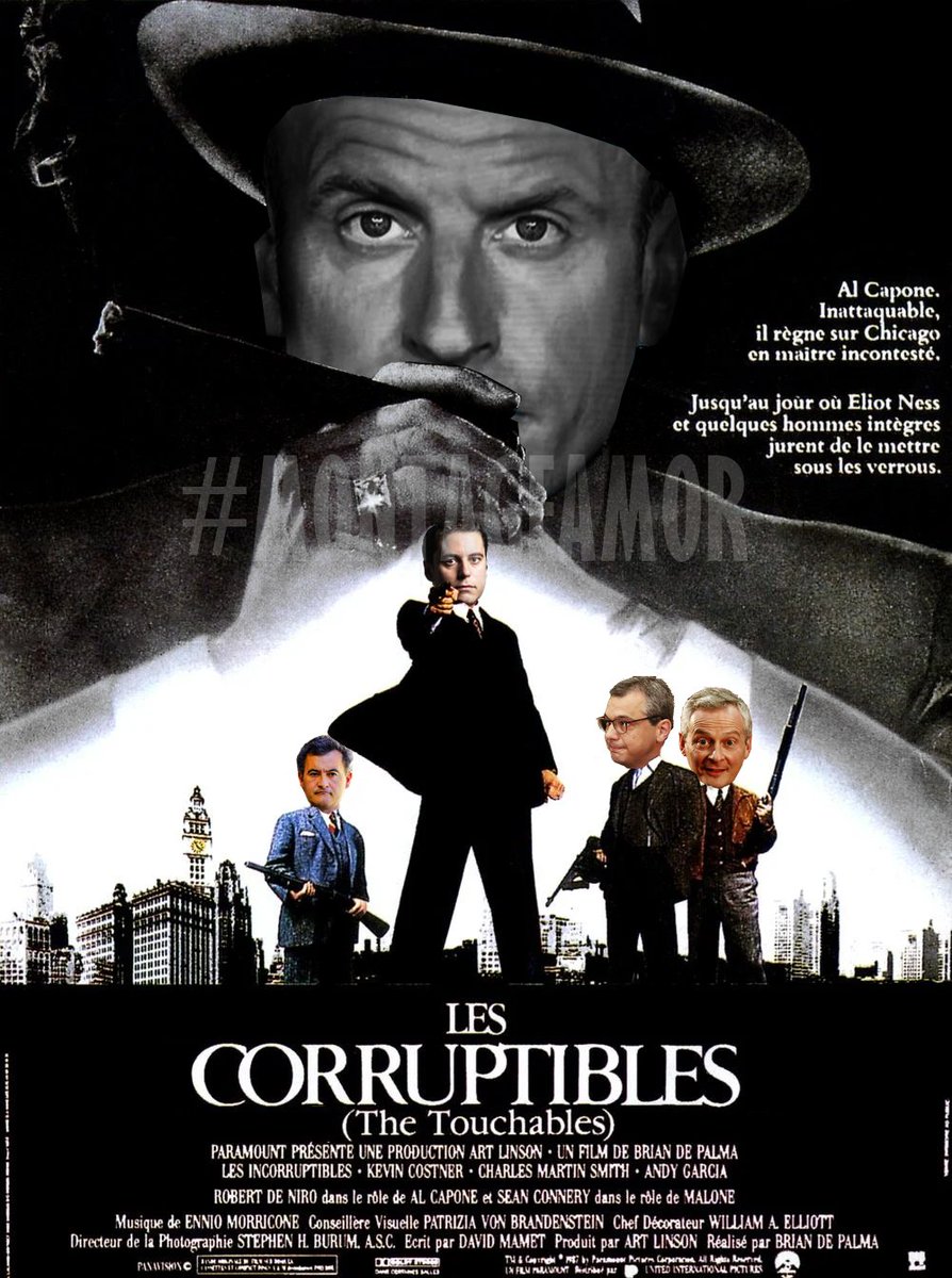 'Les Corruptibles' (The Touchables)
Avouez qu'il y a de quoi être très en #Kohler ?

#LREM Emmanuel Macron 
#MckinseyGate #RothschildGate #PfizerGate #AlstomGate #BenallaGate #MimiMarchandGate #SarkozyGate #FerrandGate #GrisetGate Alexis Kohler LREM #schiappa etc
Canard Enchaîné