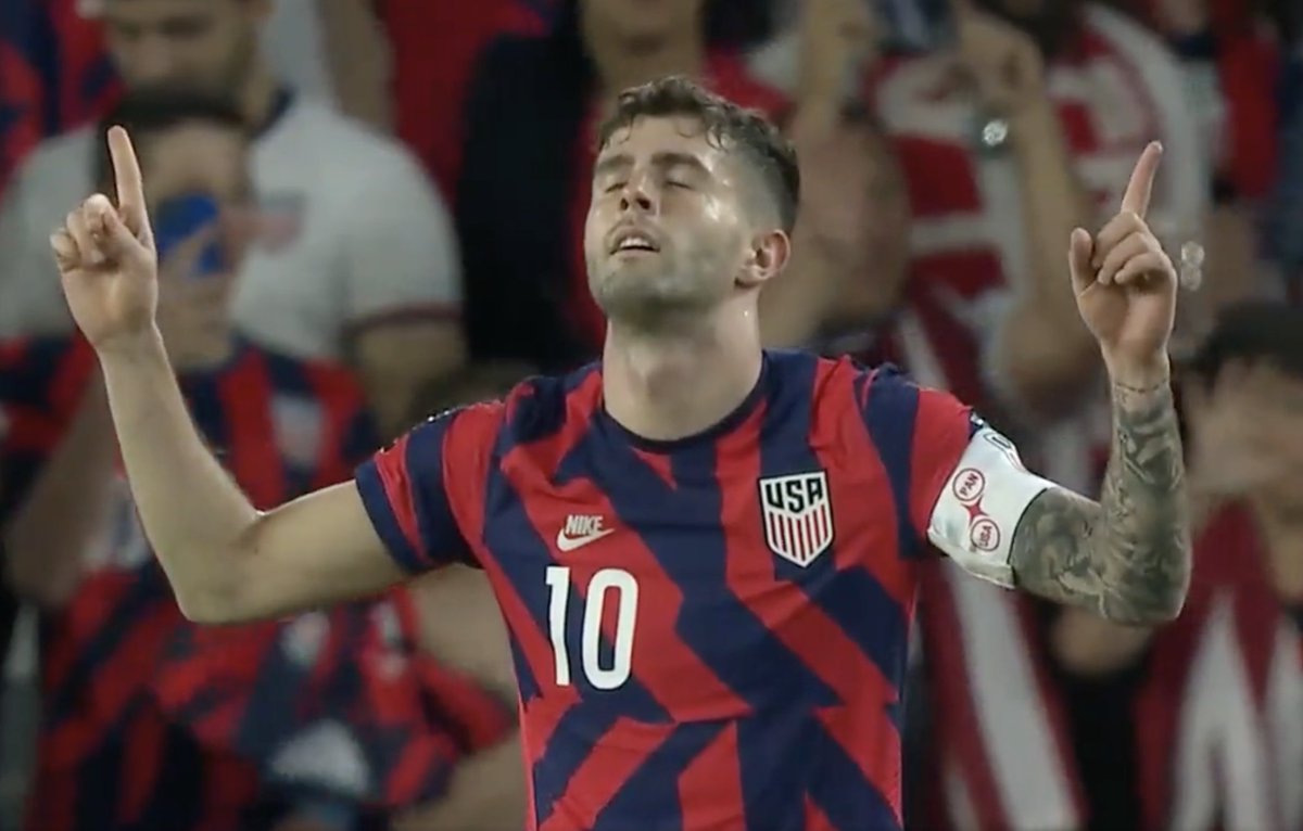 MenInBlazers's tweet photo. It has been 3,123 long days since we last qualified for a Men's World Cup. Today is the day we change that America 🇺🇸 https://t.co/pBwYrGyEKy