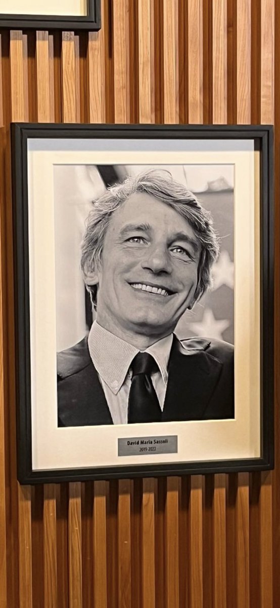 Politico da politica seria, impegnata, con una straordinatia visione Europea piena di idee e valori. Uomo e amico . Sei sempre tra i miei piu’ cari ricordi #DavidSassoli