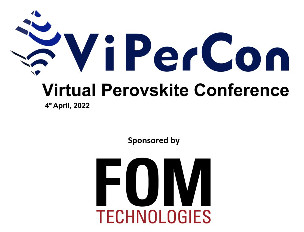 SalibaLab's tweet photo. We are excited to announce that @FomTechnologies is the official sponsor for the #ViPerCon2022! 🎉
Click through to the event website here and register:
https://t.co/fAbnaLW1ad
@miliba01 @Uni_Stuttgart https://t.co/ffvUL0qxMA