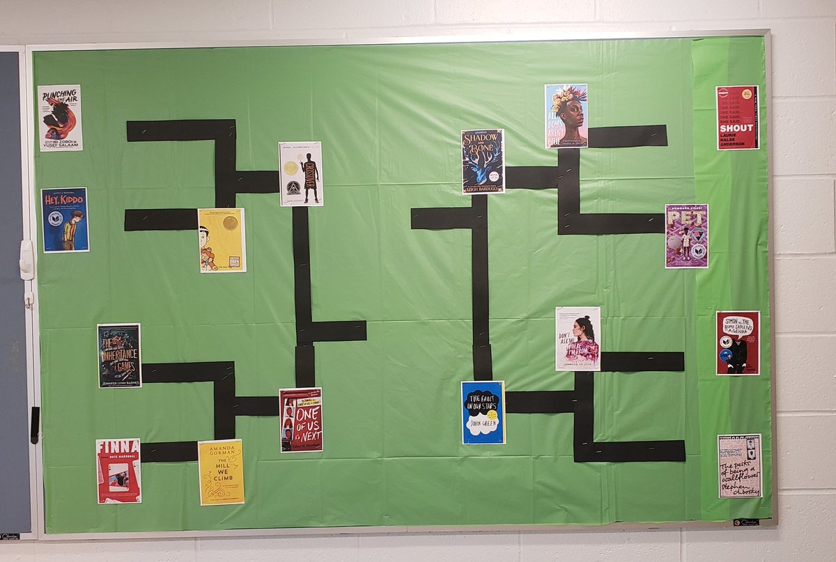 MrsWilsonReads1's tweet photo. Final 4 voting starts today! #MarchBookMadness
#mbm2022 https://t.co/0DB2QNRMYT