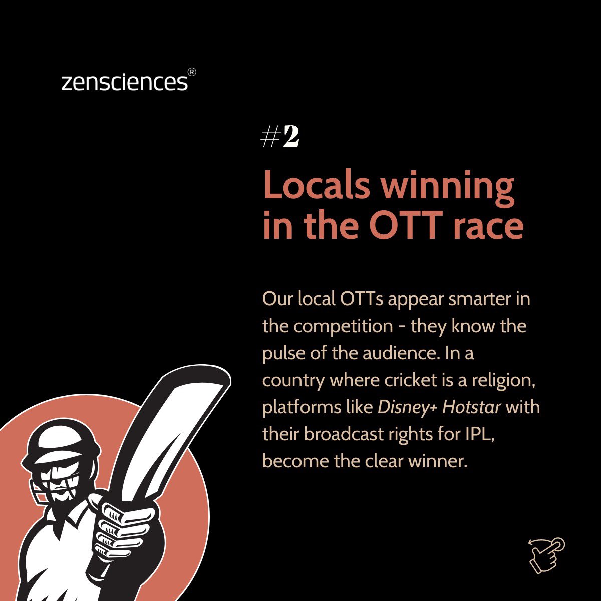 zensciences's tweet photo. India has been one of the world’s fastest growing markets for OTT. But it has been a tough market to win for Netflix. 

So why did the streaming giant fail to create buzz amidst other OTTs? We see three major possible reasons 👇🏽

#MarketingLessons #Netflix https://t.co/YXhBcBjORE