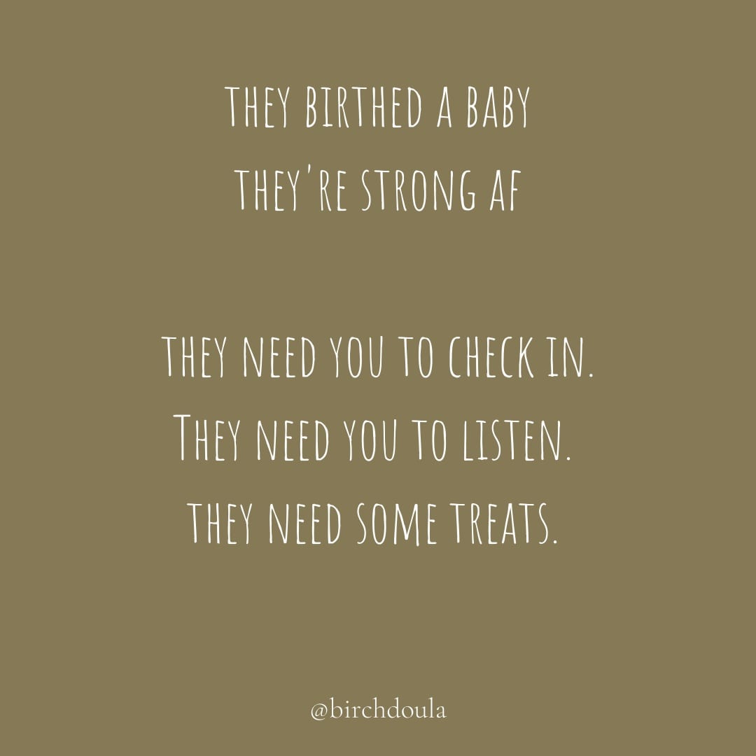 tess709's tweet photo. Not sure how to help your loved one or partner who just grew a baby and brought it into the world? You can download a free Early Postpartum 'Things to Help' Checklist on my website here https://t.co/4SO8oCvMQe
#postpartumdoula #nlnewborns https://t.co/OjAVzs58a4