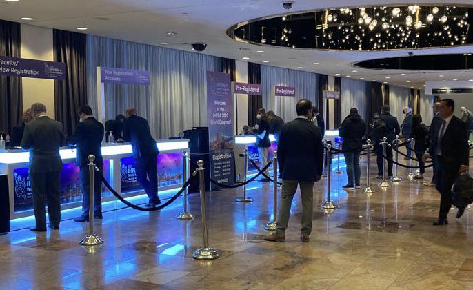 IHPBA's tweet photo. #IHPBA22
Day 1 of the IHPBA World Congress in New York City:
REGISTRATION DESKS ARE OPEN!

A warm welcome to all our delegates. 

#HPB #Hpbsurgery #ECGIHPBA https://t.co/UxI2asRMQ6