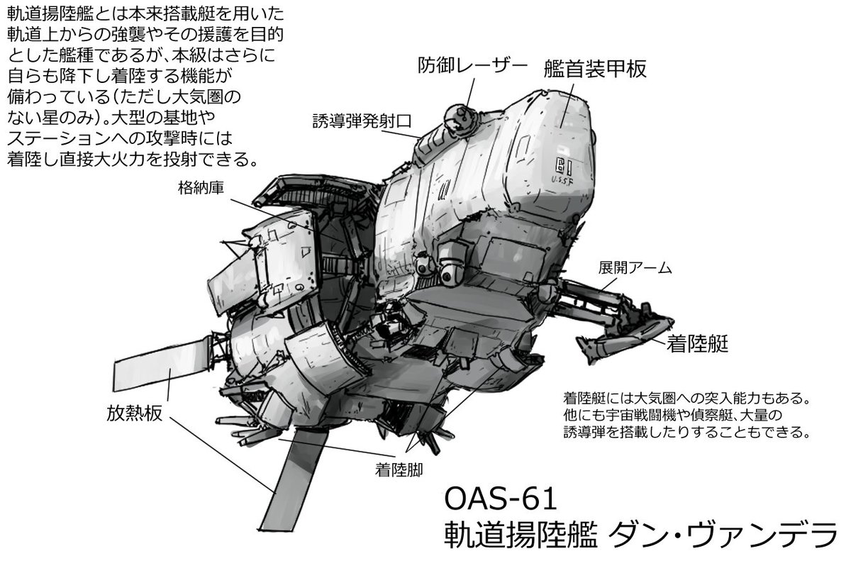 宇宙揚陸艦です 