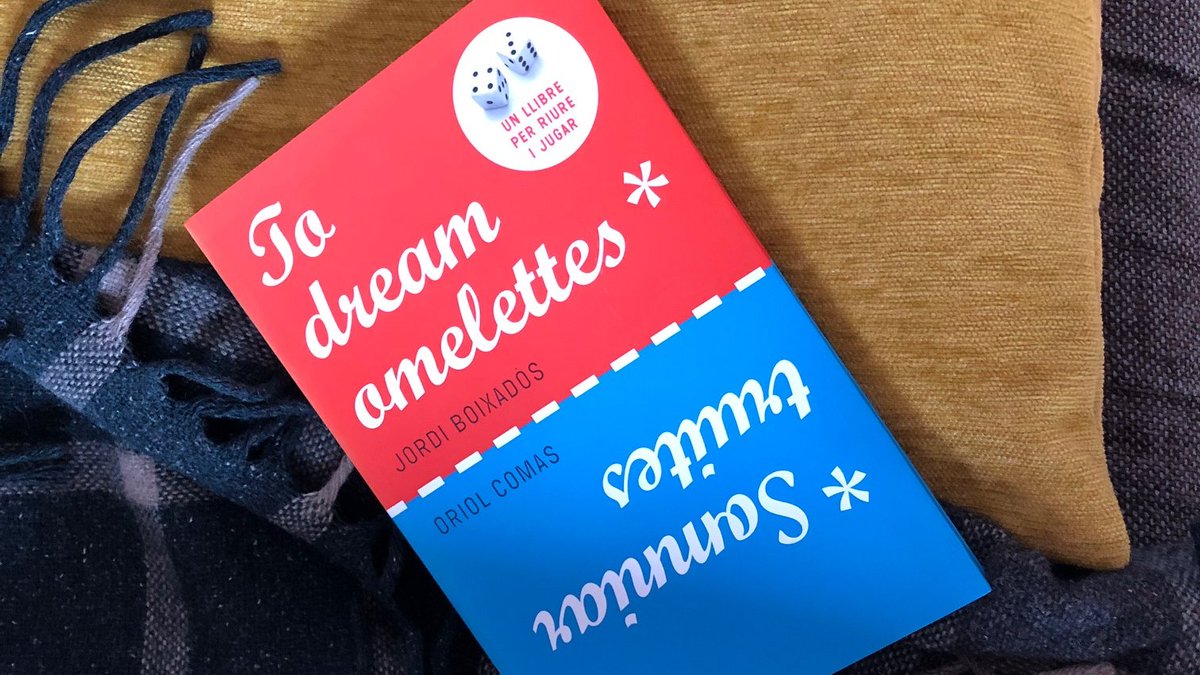 jordi_boixados's tweet image. Voleu riure de nou amb nosaltres? Fa 15 anys del “SOMNIAR TRUITES/TO DREAM OMELETTES” (RBA/La Magrana), el llibre-joc que vam idear amb l’@OriolComas amb la finalitat de TO PASS IT PIPE jugant amb frases fetes catalanes tal com sonarien traduïdes literalment a l’anglès.
#joc