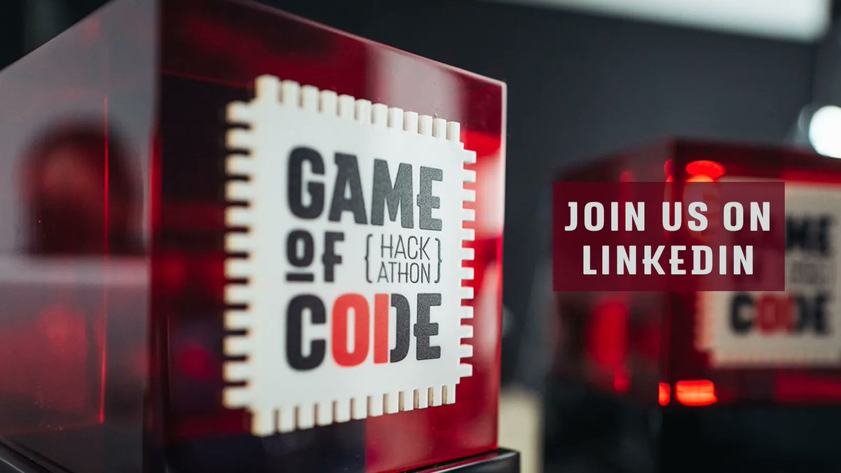 ICTSpring's tweet image. 👋 Game of Code returns in June, with a 36-hour #Developing session & the final on June 30th at #ICTSpring2022! 💻 3 challenges to take up 🙌 Follow the brand new LinkedIn page of #GameOfCode 👉 buff.ly/3JUv9zw #Hackathon #Coding #Challenge #ICTSpring2022 #ITOneEvent #Dev