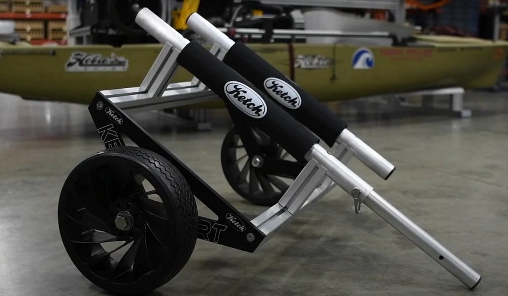 KetchProducts's tweet image. The Ketch Kart features several advances in the latest generation of kayak cart engineering. For one - no axle! 
For complete info: ketchproducts.com/products/ketch…
#KetchKart #KetchProducts #MadeintheUSA